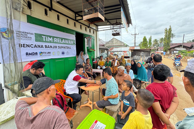 Tembus Wilayah Terisolasi, Tim Relawan UMI Dirikan Posko Kesehatan di Tukka