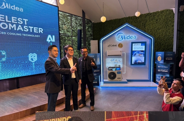 Midea Perkenalkan Celest Inverter di Makassar, AC Pintar dengan Teknologi AI