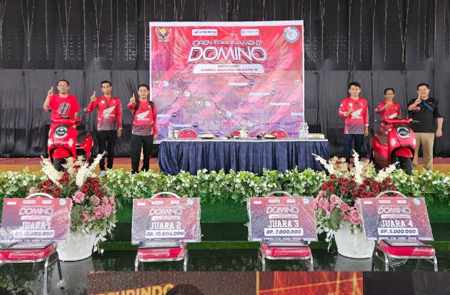 Gardu Garuda Season 5 Palopo, Asmo Sulsel Hadirkan Turnamen Domino & Mini Launching Scoopy