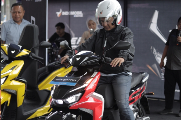 Sprinto Masuk Makassar, Motor Listrik Kencang dengan Torsi Instan