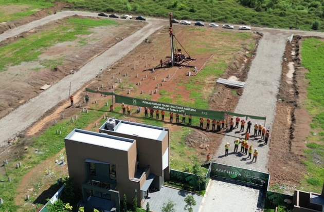FKS Land Mulai Pembangunan Massal Cluster Anthura di Tallasa City