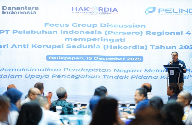 Pelindo Regional 4 Teguhkan Komitmen Antikorupsi lewat FGD Hakordia 2025
