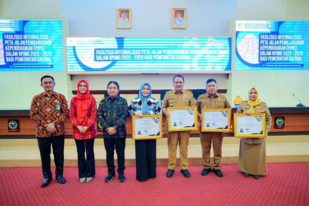 Pemprov Sulsel Terima Apresiasi BKKBN Atas Komitmen Pembangunan Kependudukan