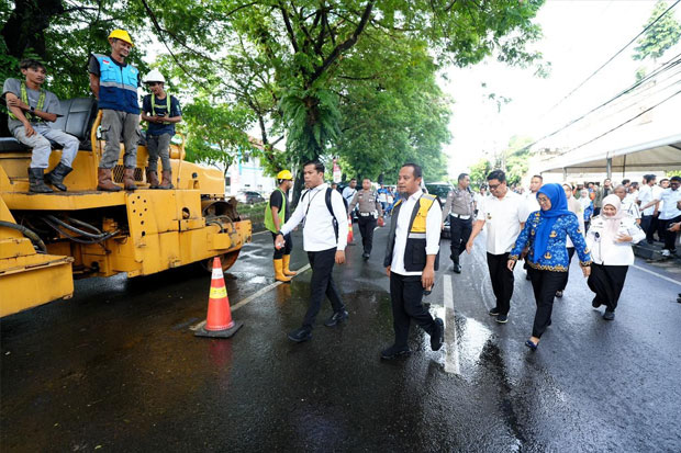 Proyek Jalan Provinsi Sulsel Resmi Dimulai dari Hertasning