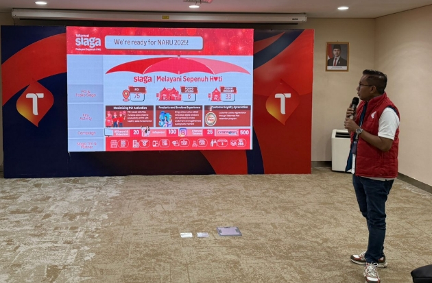Melayani Sepenuh Hati, Telkomsel Pamasuka Siaga Natal & Tahun Baru dengan Jaringan Andal