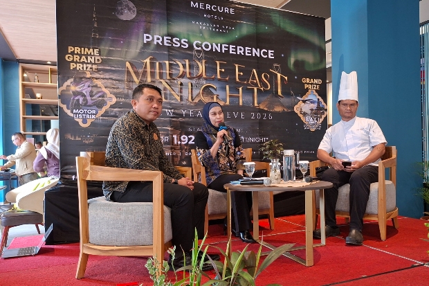 Hotel Mercure Makassar Hadirkan Middle East Night di Malam Pergantian Tahun