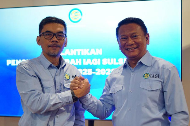 Prof Adi Maulana Resmi Pimpin IAGI Pengda Sulselbar