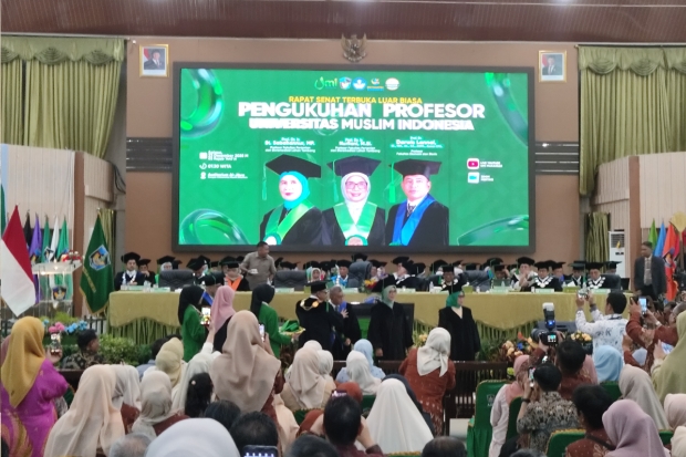UMI Kembali Kukuhkan Enam Guru Besar di Akhir Tahun