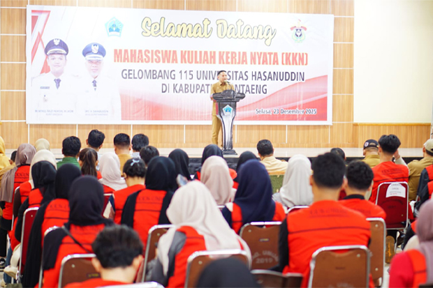 Pemkab Bantaeng Terima Mahasiswa KKN Unhas, Dukung Program Pembangunan Daerah