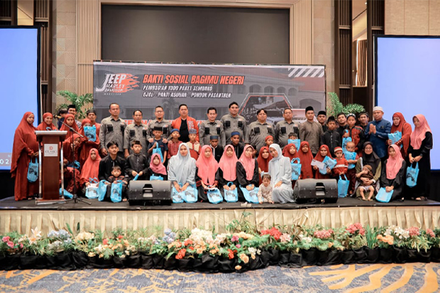 Tak Sekadar Hobi Otomotif, JHD Wujudkan Kepedulian Sosial Lewat Bakti Sosial