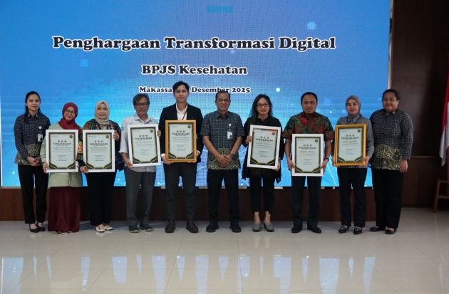 RS Ibnu Sina YW UMI Raih Penghargaan Transformasi Digital BPJS Kesehatan