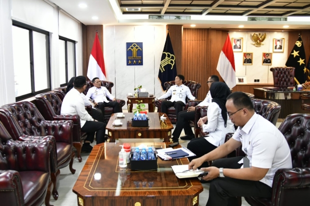 Kemenkum Sulsel Bertemu Sekretaris Jenderal Bahas Penertiban Barang Milik Negara