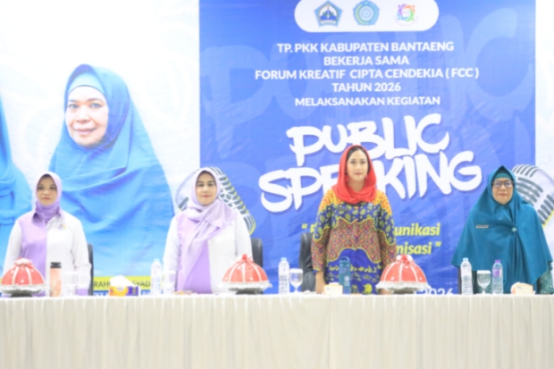 TP PKK Bantaeng Perkuat Public Speaking Kader Perempuan