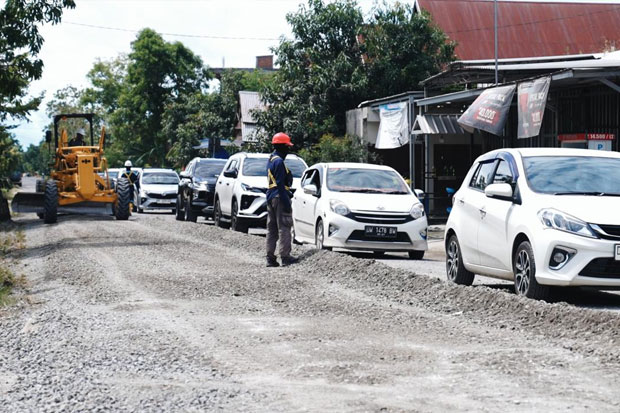 Pemprov Sulsel Kebut Preservasi Jalan Ruas di Wajo, Rampung Pertengahan Maret