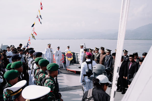 Sinergi Lintas Sektor: PT Vale  Berpartisipasi Peringatan Hari Dharma Samudera di Morowali