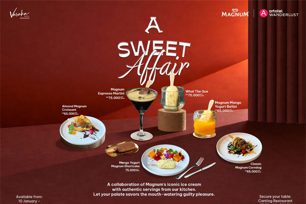 Artotel Dine Gandeng Magnum Lewat Kampanye Nasional A Sweet Affair