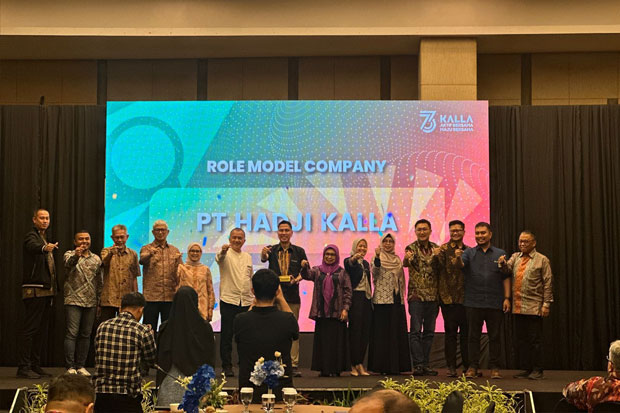 Cetak Prestasi Gemilang, Kalla Toyota Dinobatkan sebagai  Role Model Company