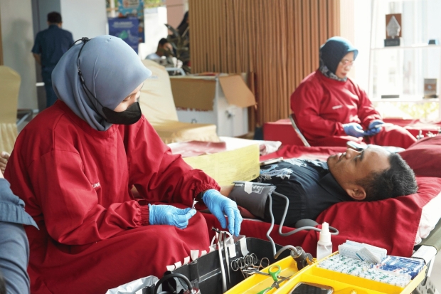 Peduli Kemanusiaan, SPJM Gelar Kegiatan Donor Darah