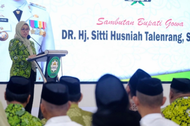 Terpilih Ketua DMI Gowa, Bupati Talenrang Tekankan Optimalisasi Fungsi Masjid