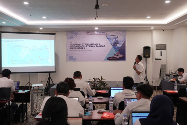 Pelindo Regional 4 Gelar Pelatihan Standardisasi dan Digitalisasi Layanan Tambat