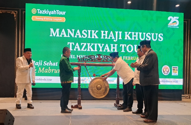 Siap Berangkatkan 217 Jemaah, Tazkiyah Tour Gelar Manasik Haji Istimewa di Hotel Bintang 5