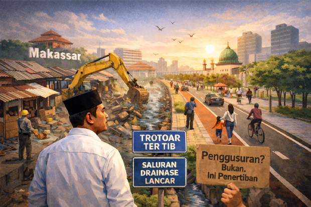 Penggusuran? BUKAN. Ini Penertiban