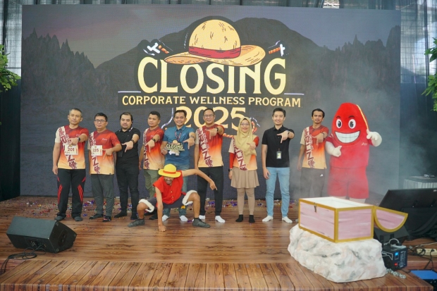 Corporate Wellness Program Resmi Ditutup, Perwira Diajak Konsisten Jalani Hidup Sehat