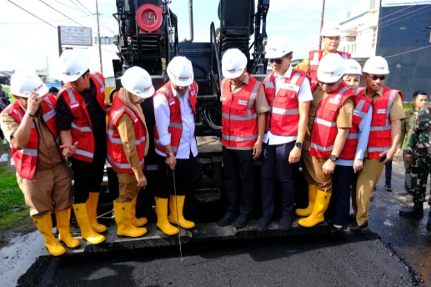 Groundbreaking Paket Jalan Selatan Dimulai, Gowa Dapat Porsi 52 Km
