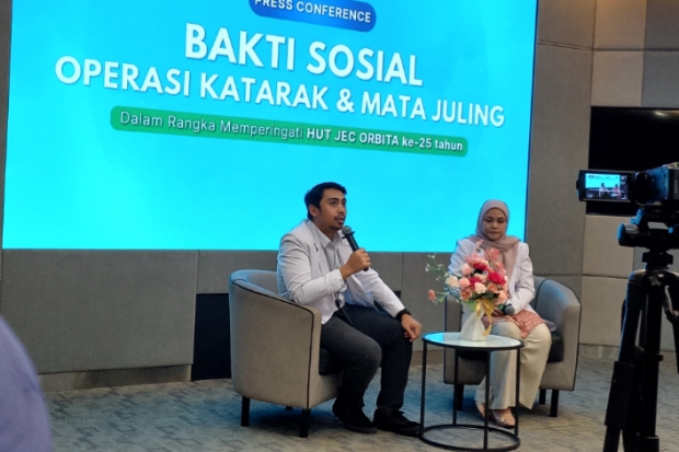 JEC ORBITA Makassar Sambut HUT ke-25 dengan Operasi Mata Juling Gratis