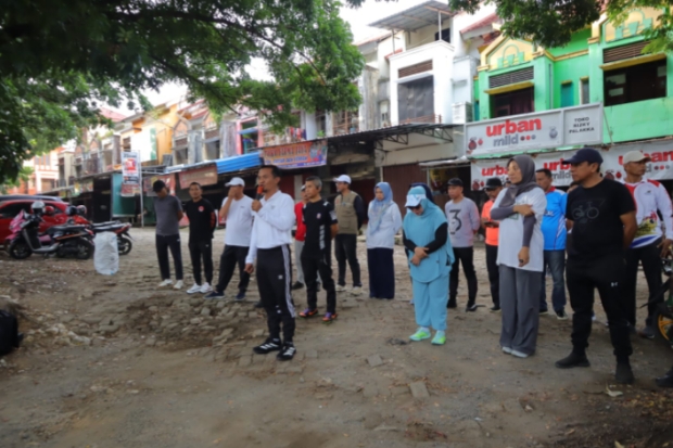 Instruksi Presiden Dijalankan, Ribuan Warga Bone Turun Kerja Bakti