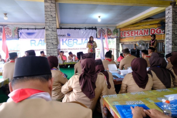 Raker Pramuka Gowa 2026 Perkuat Sinergi dengan Pemerintah Daerah