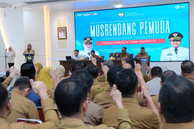 Pemkab Gowa Libatkan Pemuda Susun Arah Pembangunan 2027