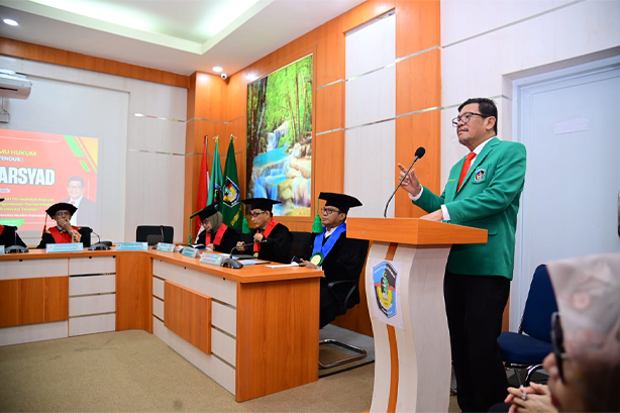 Azhar Arsyad Raih Gelar Doktor Soroti Hak Angket DPRD, Dapat Nilai Cumlaude