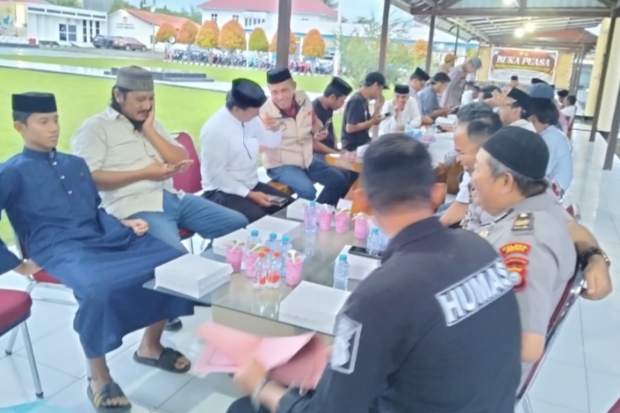 Kapolres Jeneponto Perkuat Sinergi dengan Media dan Anak Yatim
