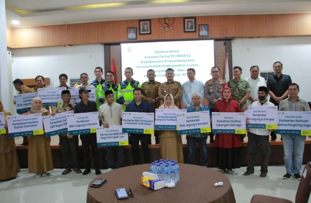 Pemkab Luwu & MDA Realisasikan Program Aspirasi 21 Desa Wilayah Operasional