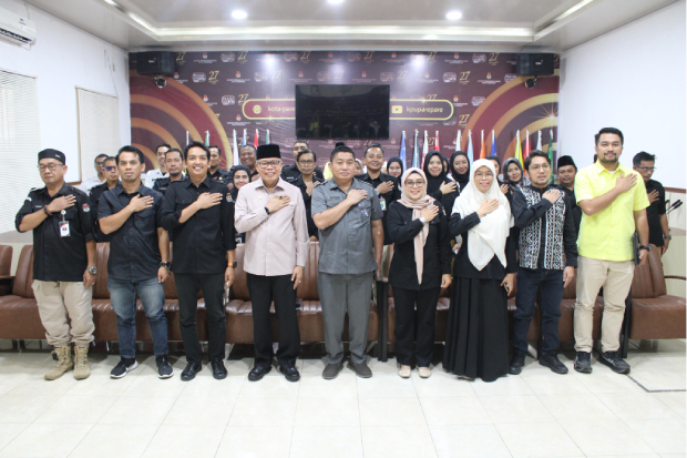 TP dan KPU Parepare Bahas Penyelenggaraan Pemilu Berintegritas yang Dipercaya Masyarakat