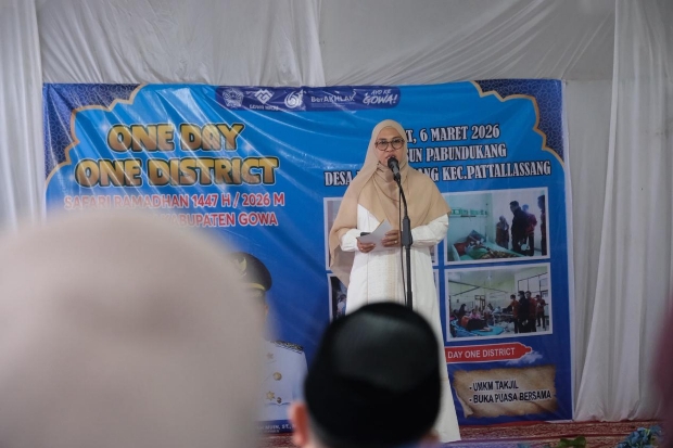 Bupati Gowa Dorong Kebersamaan Lewat Program One Day One District