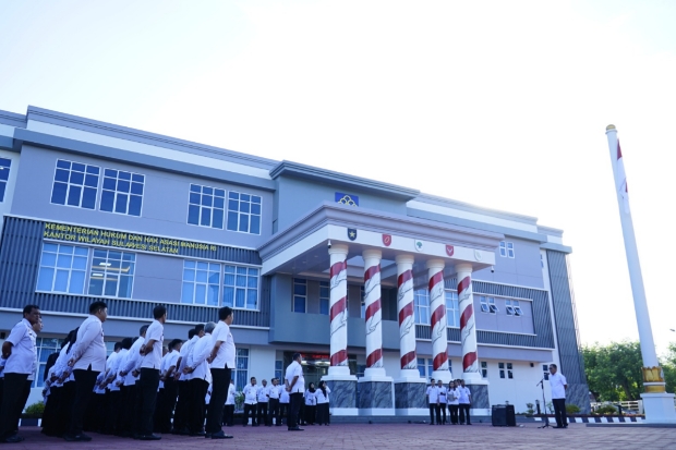 Kemenkum Sulsel Catatkan Hasil Positif Hasil Survei Layanan dan Anti Korupsi