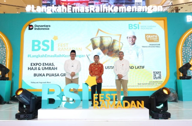 BSI Fest Ramadan Hadir di Makassar, Tawarkan Promo Umrah, Rumah, hingga Kendaraan