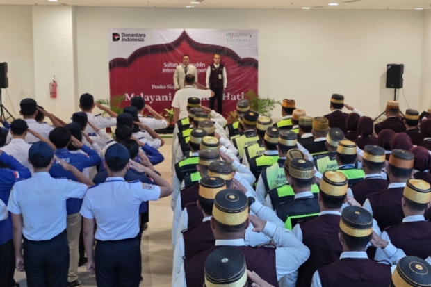 Posko Angkutan Lebaran Bandara Sultan Hasanuddin Resmi Beroperasi