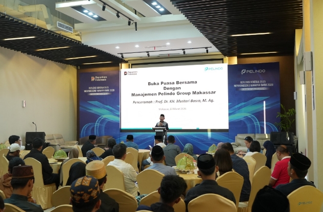 Pelindo Regional 4 Buka Puasa Bersama Pedagang Asongan Pelabuhan Makassar