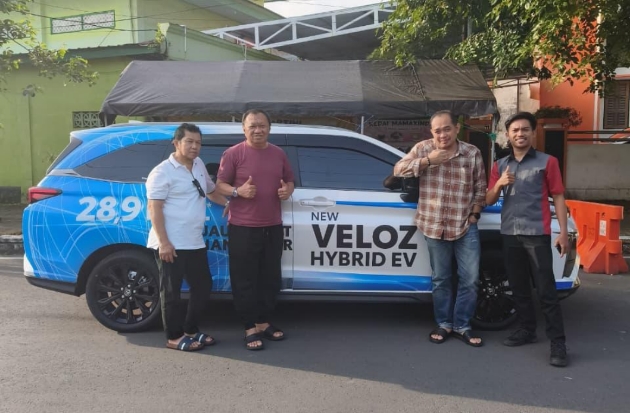 Test Drive New Veloz Hybrid EV di Kalla Toyota, Berhadiah Motor Listrik