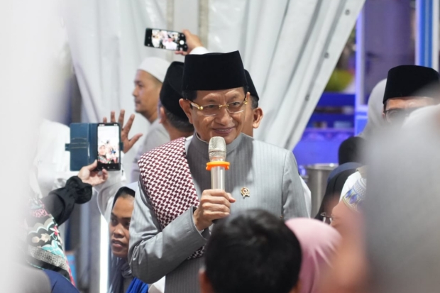 Tinjau Masjid Ramah Pemudik, Menag Doakan para Musafir Selamat sampai Tujuan