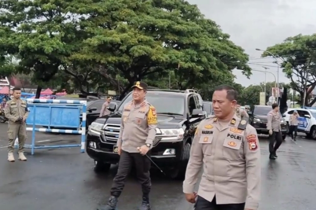 Kapolda Sulsel Tinjau Pos Mudik Jeneponto, Arus Lalin Terkendali