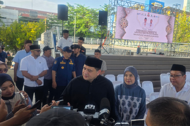 Munafri-Aliyah Undang Warga Makassar Salat Idulfitri di Lapangan Karebosi, Perkuat Kebersamaan