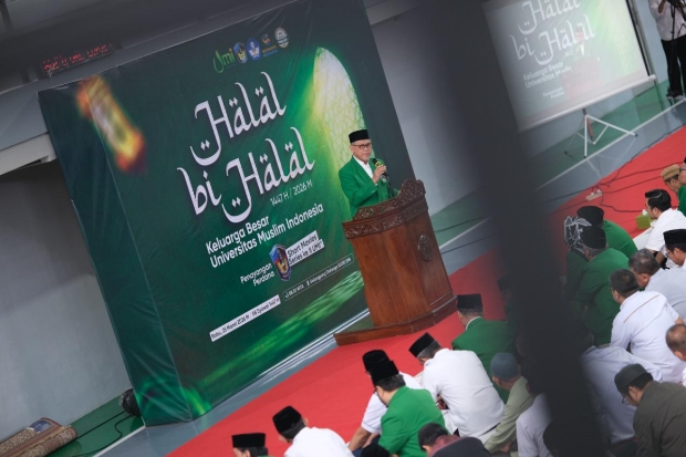 Halal bi Halal UMI Dirangkaikan Premiere Film TEKAD, Menggerakkan Harapan Generasi Masa Depan