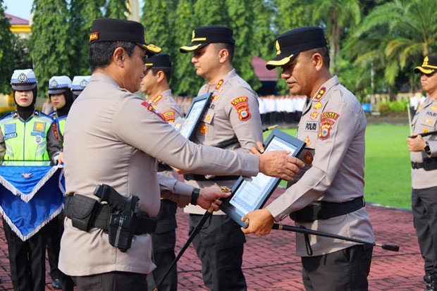 10 Polres di Sulsel Raih Penghargaan Operasi Ketupat 2026