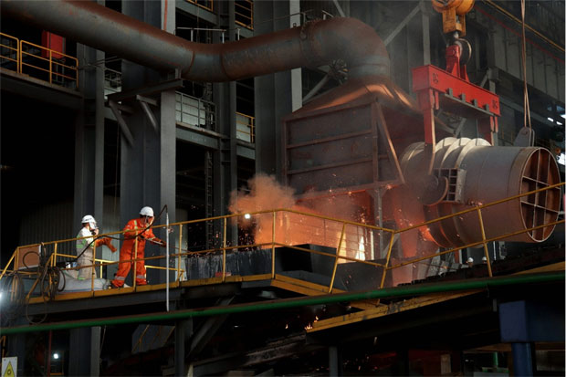 Tapping Perdana Tungku Kedua Berhasil, PT BMS Dorong Hilirisasi dan Ekonomi Daerah