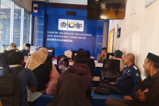 Listrik Padam di Kantor Pajak Jeneponto, Pelayanan Sempat Terganggu