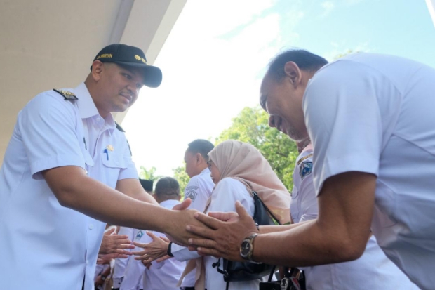 Usai Lebaran, Pemkab Bantaeng Gelar Apel Gabungan dan Halalbihalal